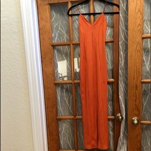 Orange Maxi Dress